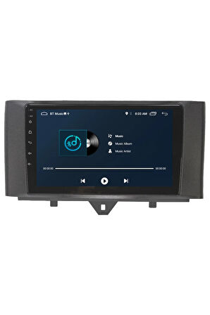 Smart Fortwo Android Carplay Navigasyon Multimedya Ekran Teyp 2gb Ram + 16gb Hdd