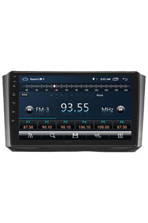 Ssangyong Rexton Android Carplay Navigasyon Multimedya Ekran Teyp 2gb Ram + 16gb Hdd