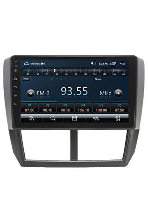 Subaru Impreza Android Carplay Navigasyon Multimedya Ekran Teyp 2gb Ram + 16gb Hdd