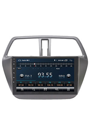 Suzuki S Cross Android Carplay Navigasyon Multimedya Ekran Teyp 2gb Ram + 16gb Hdd Uyumlu