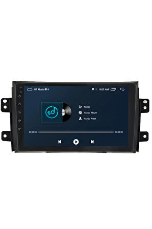 Suzuki Sx4 Uyumlu Android Carplay Navigasyon Multimedya Ekran Teyp 2gb Ram + 16gb Hdd