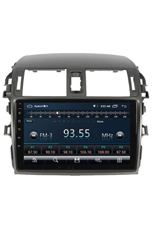 Toyota Corolla Android Carplay Navigasyon Multimedya Ekran Teyp 2gb Ram + 16gb Hdd