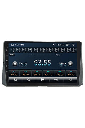 Toyota Corolla Android Carplay Navigasyon Multimedya Ekran Teyp 2gb Ram + 16gb Hdd