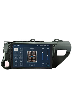 Toyota Hılux Android Carplay Navigasyon Multimedya Ekran Teyp 2gb Ram + 16gb Hdd