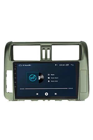 Toyota Land Cruıser Prado Android Carplay Navigasyon Multimedya Ekran Teyp 2gb Ram + 16gb Hdd