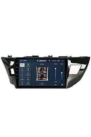 Toyota Levın Black Android Carplay Navigasyon Multimedya Ekran Teyp 2gb Ram + 16gb Hdd