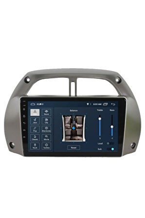 Toyota Rav 4 Android Carplay Navigasyon Multimedya Ekran Teyp 2gb Ram + 16gb Hdd