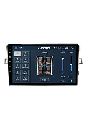 Toyota Verso Android Carplay Navigasyon Multimedya Ekran Teyp 2gb Ram + 16gb Hdd
