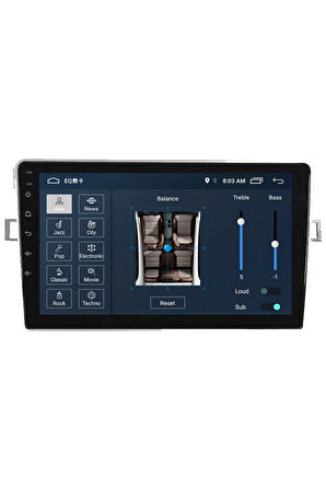 Toyota Verso Android Carplay Navigasyon Multimedya Ekran Teyp 2gb Ram + 16gb Hdd