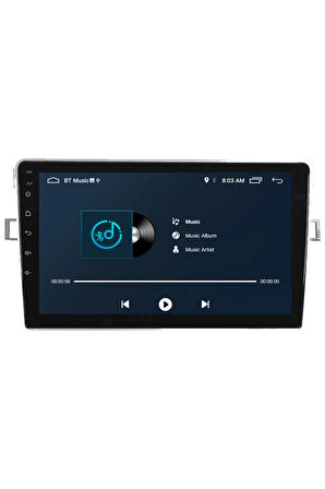 Toyota Verso Android Carplay Navigasyon Multimedya Ekran Teyp 2gb Ram + 16gb Hdd