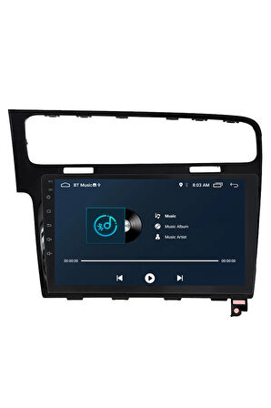 Volkswagen Golf 7 Android Carplay Navigasyon Multimedya Ekran Teyp 2gb Ram + 16gb Hdd Uyumlu