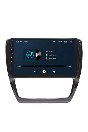 Volkswagen Jetta Android Carplay Navigasyon Multimedya Ekran Teyp 2gb Ram + 16gb Hdd