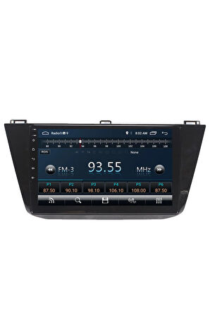 Volkswagen Tıguan Android Carplay Navigasyon Multimedya Ekran Teyp 2gb Ram + 16gb Hdd