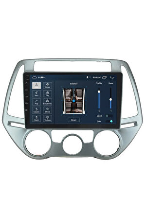 Hyundai I20 Android Carplay Navigasyon Multimedya Ekran Teyp 2gb Ram + 32gb Hdd