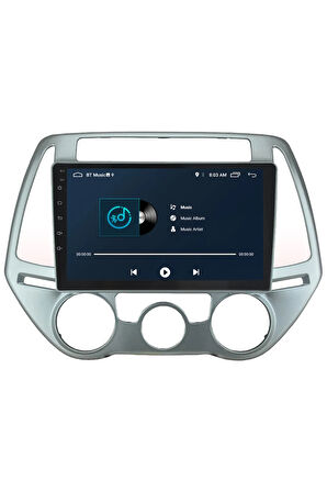 Hyundai I20 Android Carplay Navigasyon Multimedya Ekran Teyp 2gb Ram + 32gb Hdd