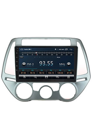 Hyundai I20 Android Carplay Navigasyon Multimedya Ekran Teyp 2gb Ram + 32gb Hdd