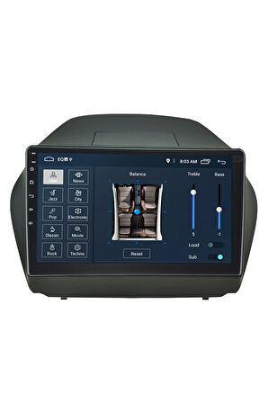 Hyundaı Ix35 Android Carplay Navigasyon Multimedya Ekran Teyp 2gb Ram + 32gb Hdd