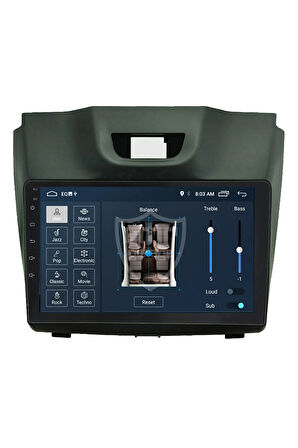 Isuzu D-max Android Carplay Navigasyon Multimedya Ekran Teyp 2gb Ram + 32gb Hdd