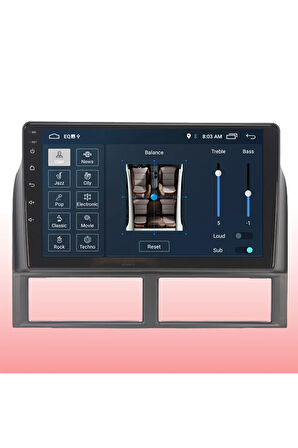 Jeep Cherokee Android Carplay Navigasyon Multimedya Ekran Teyp 2gb Ram + 32gb Hdd