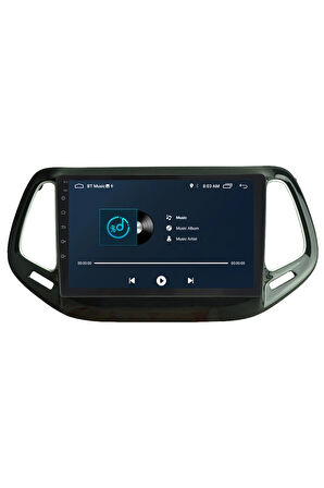 Jeep Compass Android Carplay Navigasyon Multimedya Ekran Teyp 2gb Ram + 32gb Hdd