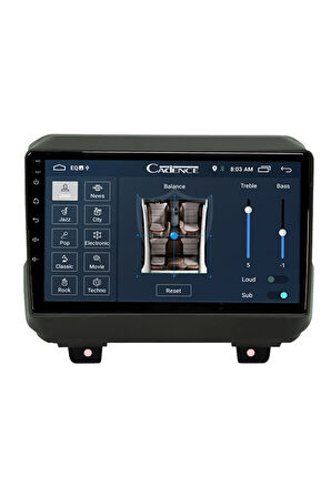 Jeep Rubicon Android Carplay Navigasyon Multimedya Ekran Teyp 2gb Ram + 32gb Hdd