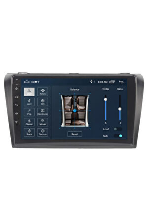 Mazda 3 Android Carplay Navigasyon Multimedya Ekran Teyp 2gb Ram + 32gb Hdd