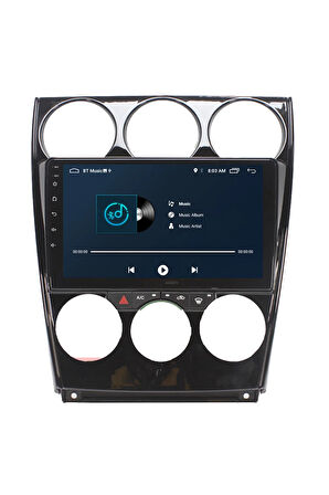 Mazda 6 Android Carplay Navigasyon Multimedya Ekran Teyp 2gb Ram + 32gb Hdd
