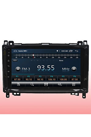 Mercedes Vito Android Carplay Navigasyon Multimedya Ekran Teyp 2gb Ram + 32gb Hdd