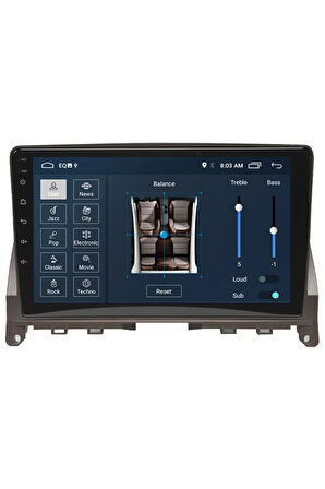 Mercedes C Class C180-c200 Android Carplay Navigasyon Multimedya Ekran Teyp 2gb Ram + 32gb Hdd