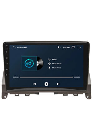 Mercedes C Class C180-c200 Android Carplay Navigasyon Multimedya Ekran Teyp 2gb Ram + 32gb Hdd