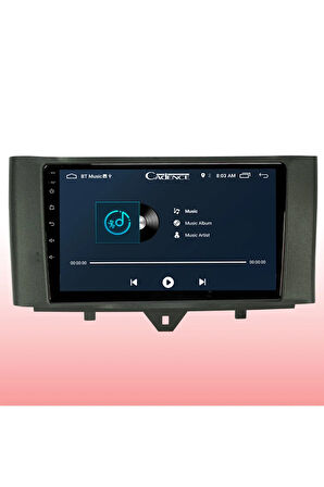 Mercedes Smart Android Carplay Navigasyon Multimedya Ekran Teyp 2gb Ram + 32gb Hdd