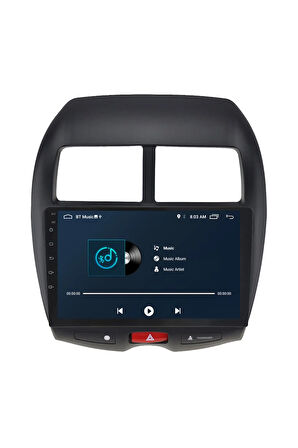 Mıtsubishi Asx Android Carplay Navigasyon Multimedya Ekran Teyp 2gb Ram + 32gb Hdd