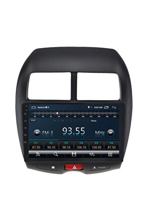 Mıtsubishi Asx Android Carplay Navigasyon Multimedya Ekran Teyp 2gb Ram + 32gb Hdd