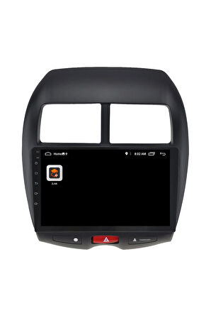 Mıtsubishi Asx Android Carplay Navigasyon Multimedya Ekran Teyp 2gb Ram + 32gb Hdd