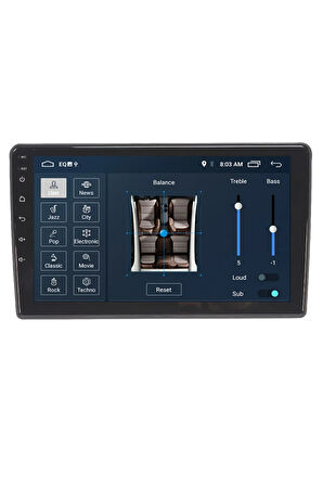 Citroen Berlingo Android Carplay Navigasyon Multimedya Ekran Teyp 2gb Ram + 32gb Hdd