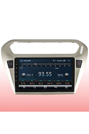 Cıtroen C Elysee Android Carplay Navigasyon Multimedya Ekran Teyp 2gb Ram + 32gb Hdd