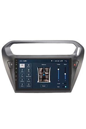 Cıtroen C Elysee Android Carplay Navigasyon Multimedya Ekran Teyp 2gb Ram + 32gb Hdd