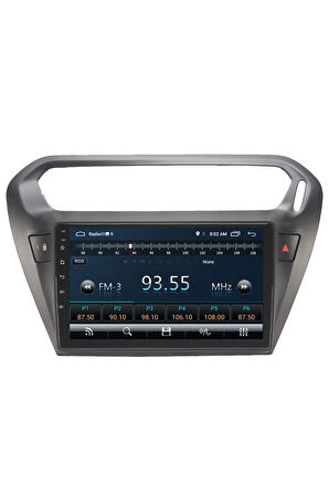 Cıtroen C Elysee Android Carplay Navigasyon Multimedya Ekran Teyp 2gb Ram + 32gb Hdd
