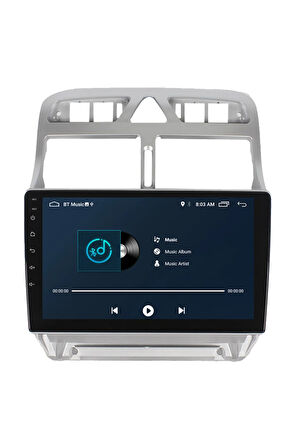 Peugeot 307 Android Carplay Navigasyon Multimedya Ekran Teyp 2gb Ram + 32gb Hdd