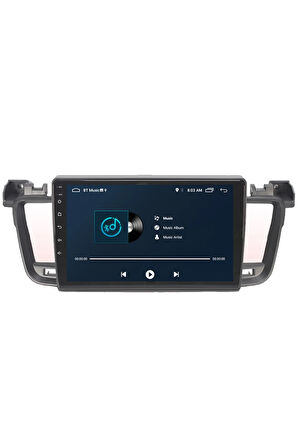 Peugeot 508 Android Carplay Navigasyon Multimedya Ekran Teyp 2gb Ram + 32gb Hdd