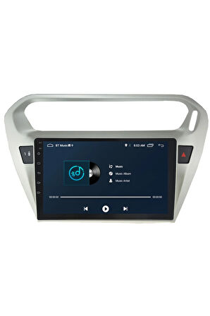 Cıtroen C Elysee Android Carplay Navigasyon Multimedya Ekran Teyp 2gb Ram + 32gb Hdd