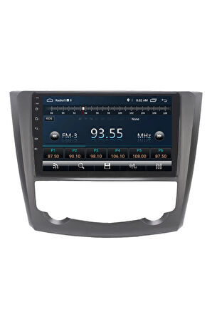 Renault Kadjar Android Carplay Navigasyon Multimedya Ekran Teyp 2gb Ram + 32gb Hdd