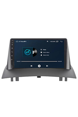 Renault Megane 2 Android Carplay Navigasyon Multimedya Ekran Teyp 2gb Ram + 32gb Hdd