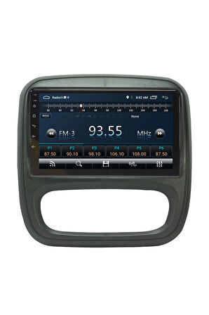 Renault Trafic Android Carplay Navigasyon Multimedya Ekran Teyp 2gb Ram + 32gb Hdd