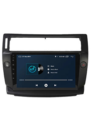 Citroen C4 Android Carplay Navigasyon Multimedya Ekran Teyp 2gb Ram + 32gb Hdd