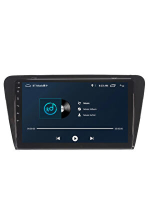 Skoda Octavia Android Carplay Navigasyon Multimedya Ekran Teyp 2gb Ram + 32gb Hdd