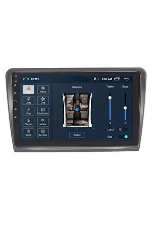 Skoda Super B Android Carplay Navigasyon Multimedya Ekran Teyp 2gb Ram + 32gb Hdd