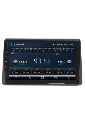 Dacia Duster Android Carplay Navigasyon Multimedya Ekran Teyp 2gb Ram + 32gb Hdd