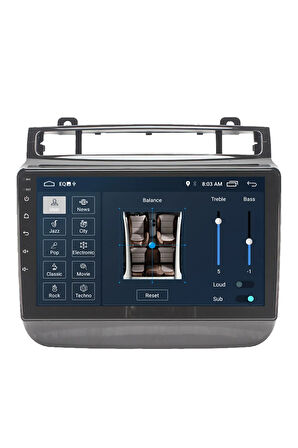 Volkswagen Touareg Android Carplay Navigasyon Multimedya Ekran Teyp 2gb Ram + 32gb Hdd