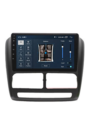 Fiat Doblo Android Carplay Navigasyon Multimedya Ekran Teyp 2gb Ram + 32gb Hdd